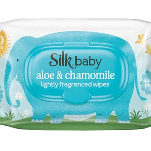 Silk Aloe & Chamomile Lightly Fragranced Wipes 80pk